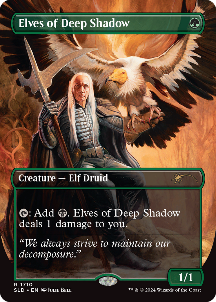 Elves of Deep Shadow (Rainbow Foil) [Secret Lair Drop Series] | Card Merchant Takapuna