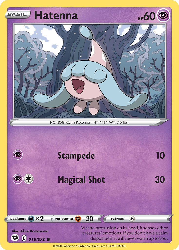 Hatenna (018/073) [Sword & Shield: Champion's Path] | Card Merchant Takapuna