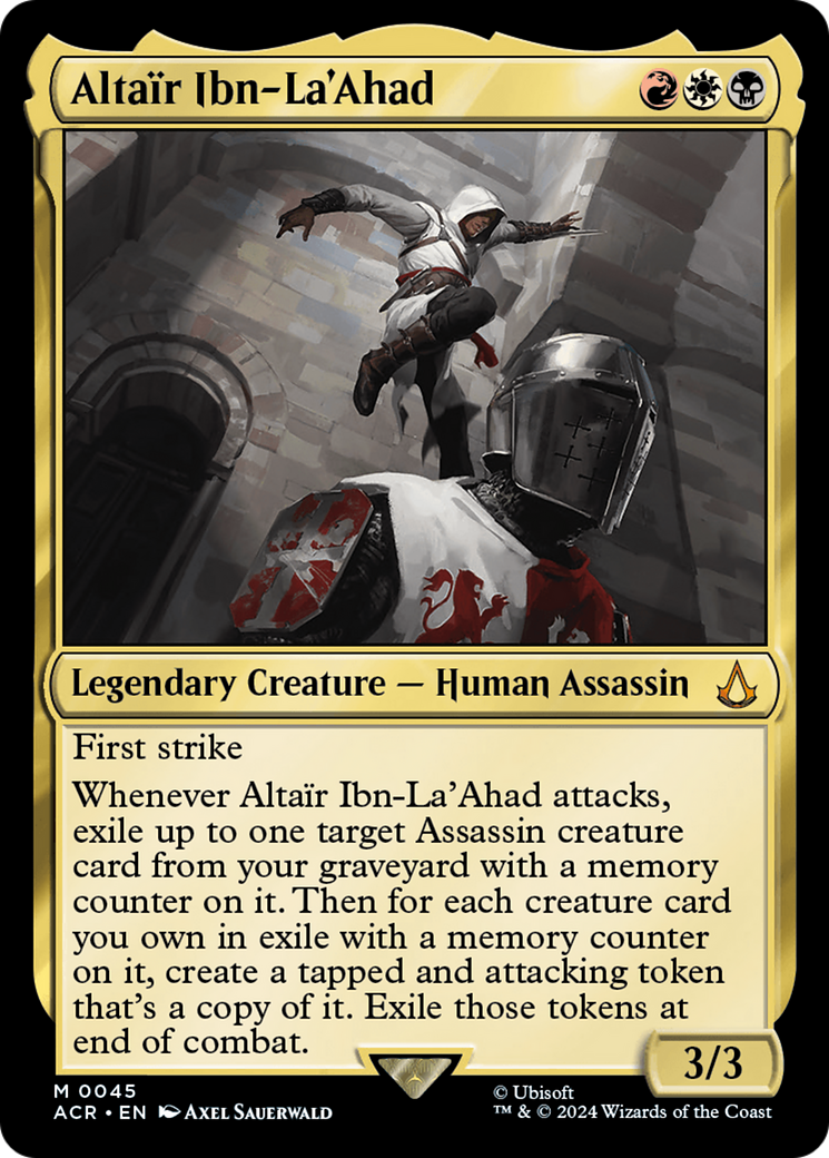 Altair Ibn-La'Ahad [Assassin's Creed] | Card Merchant Takapuna