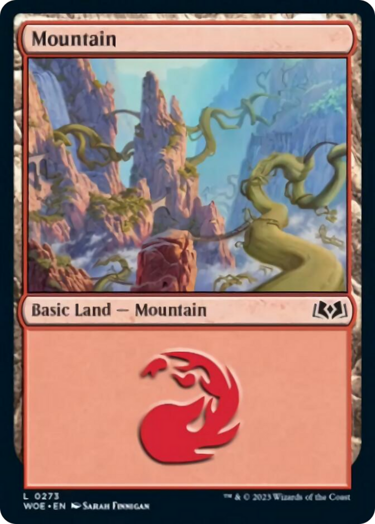 Mountain (0273) [Wilds of Eldraine] | Card Merchant Takapuna