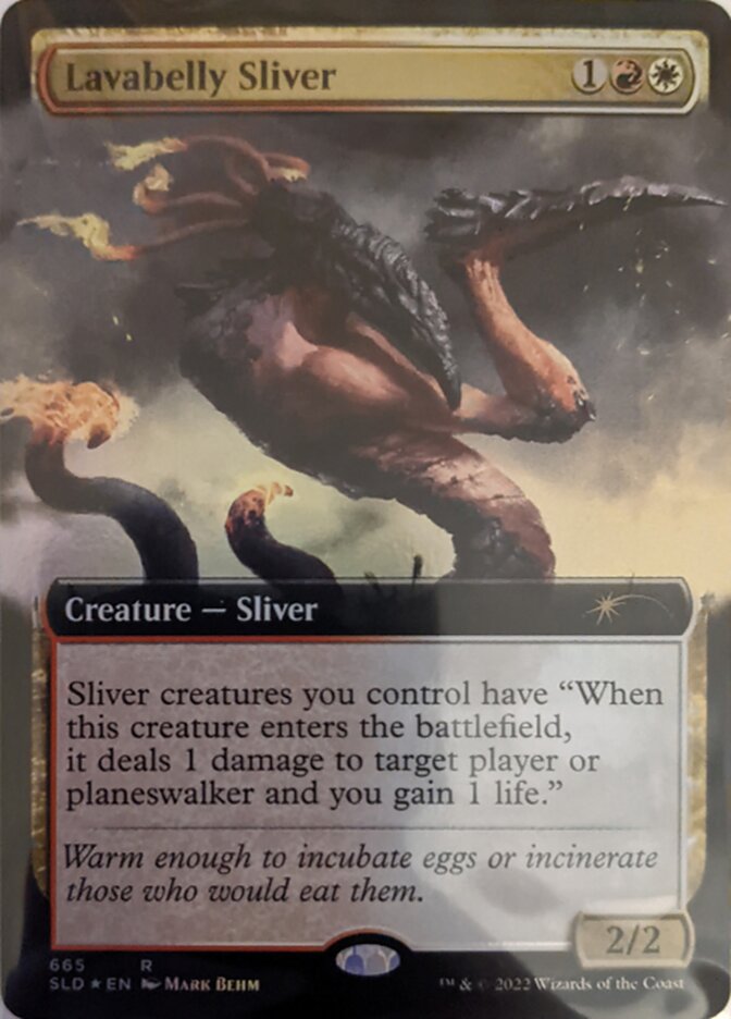 Lavabelly Sliver (Extended Art) [Secret Lair Drop Promos] | Card Merchant Takapuna