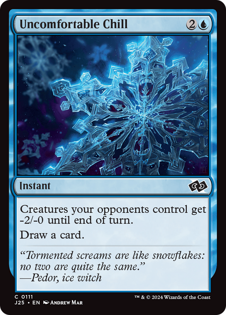 Uncomfortable Chill [Foundations Jumpstart] | Card Merchant Takapuna