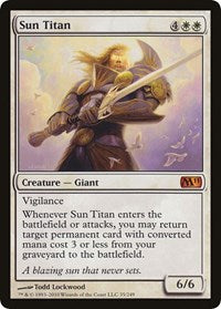 Sun Titan (M11) [Oversize Cards] | Card Merchant Takapuna