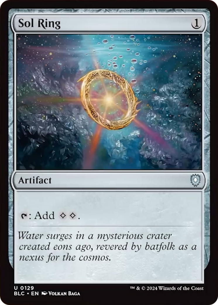 Sol Ring [Bloomburrow Commander] | Card Merchant Takapuna