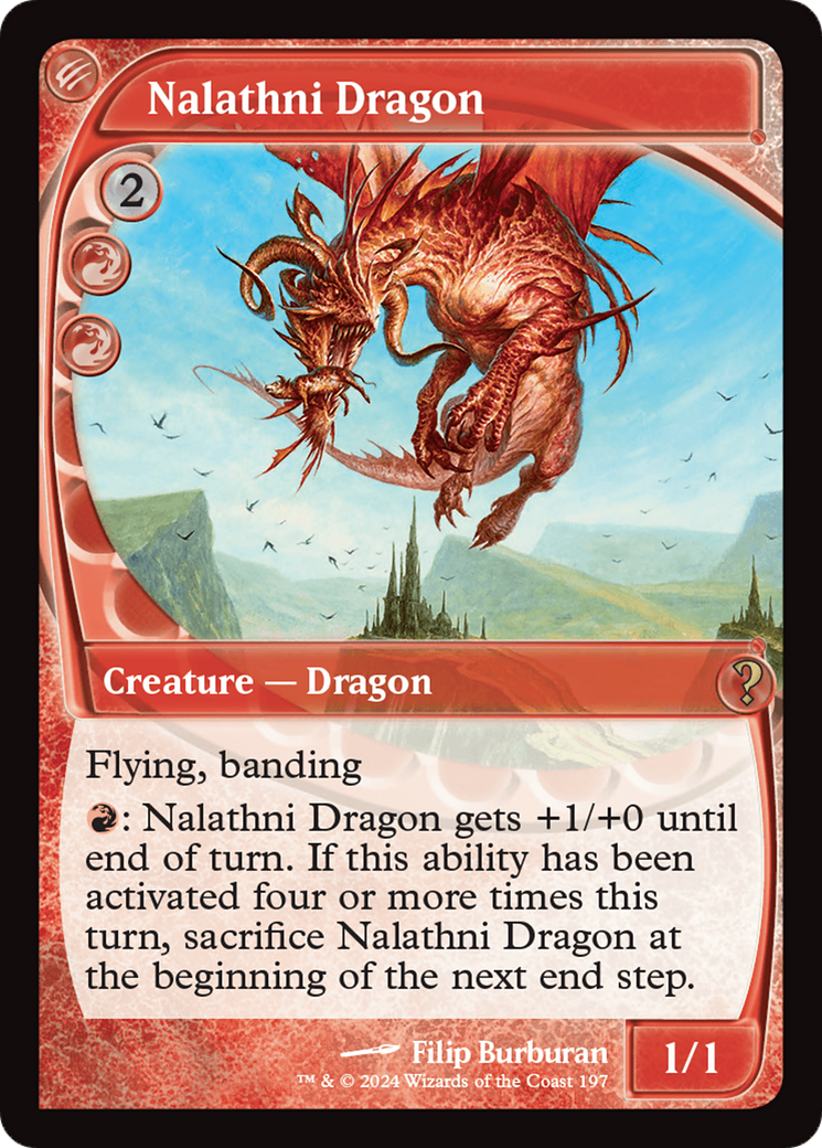 Nalathni Dragon (Future Sight) [Mystery Booster 2] | Card Merchant Takapuna