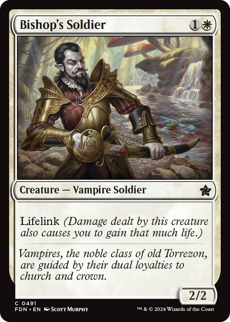 Bishop's Soldier [Foundations] | Card Merchant Takapuna