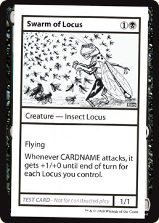 Swarm of Locus (2021 Edition) [Mystery Booster Playtest Cards] | Card Merchant Takapuna