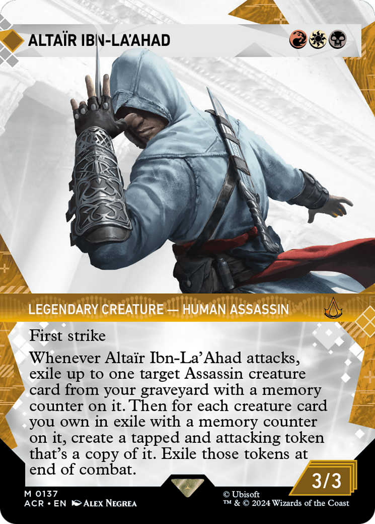 Altair Ibn-La'Ahad (Showcase) [Assassin's Creed] | Card Merchant Takapuna