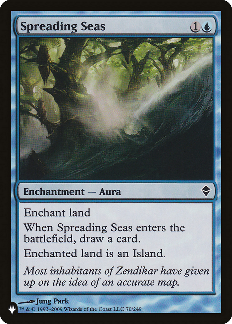 Spreading Seas [The List] | Card Merchant Takapuna