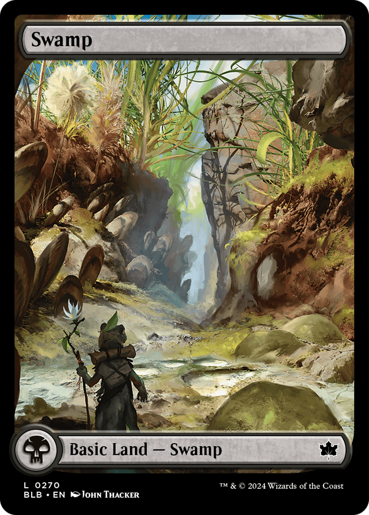 Swamp (0270) [Bloomburrow] | Card Merchant Takapuna