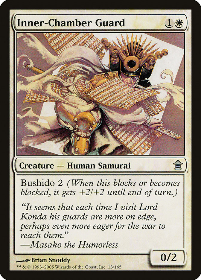 Inner-Chamber Guard [Saviors of Kamigawa] | Card Merchant Takapuna