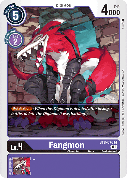 Fangmon [BT8-076] [New Awakening] | Card Merchant Takapuna