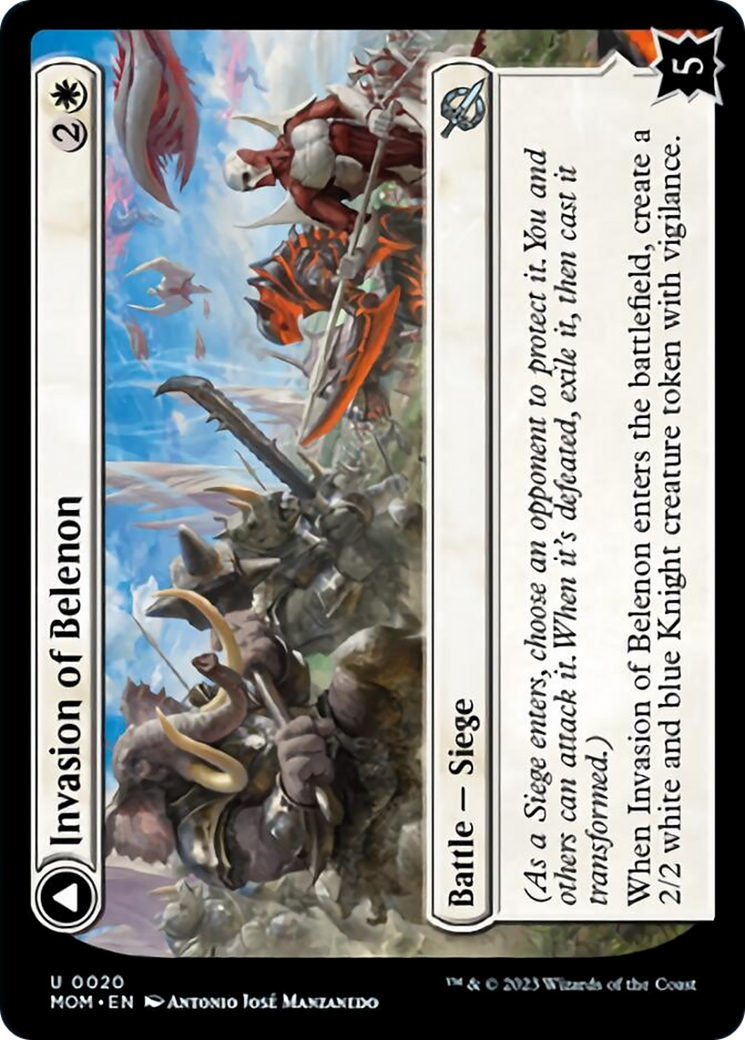 Invasion of Belenon // Belenon War Antherm [March of the Machine] | Card Merchant Takapuna