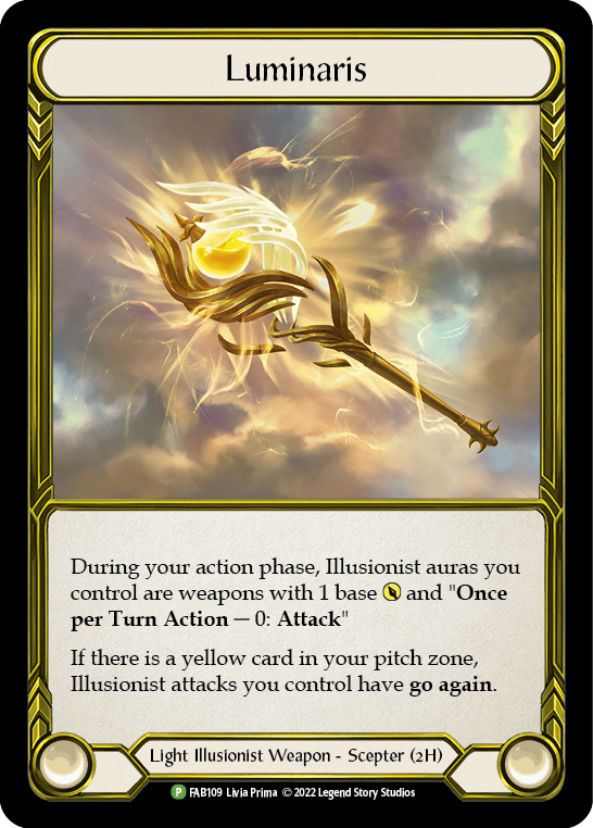 Luminaris (Golden) [FAB109] (Promo)  Cold Foil | Card Merchant Takapuna