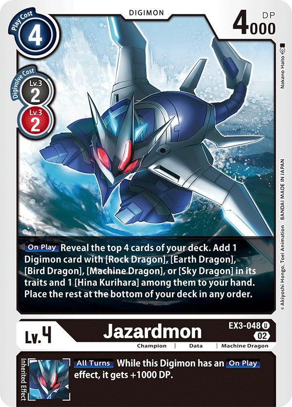 Jazardmon [EX3-048] [Draconic Roar] | Card Merchant Takapuna