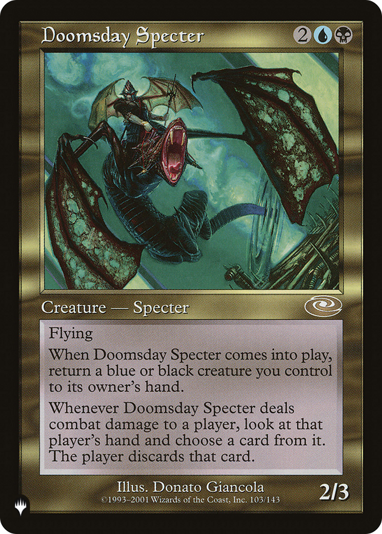 Doomsday Specter [The List] | Card Merchant Takapuna