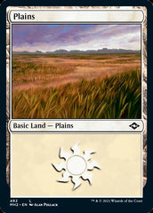 Plains (482) (Foil Etched) [Modern Horizons 2] | Card Merchant Takapuna