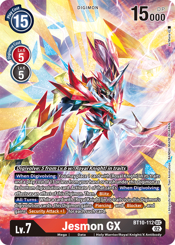 Jesmon GX [BT10-112] (Alternate Art) [Xros Encounter] | Card Merchant Takapuna