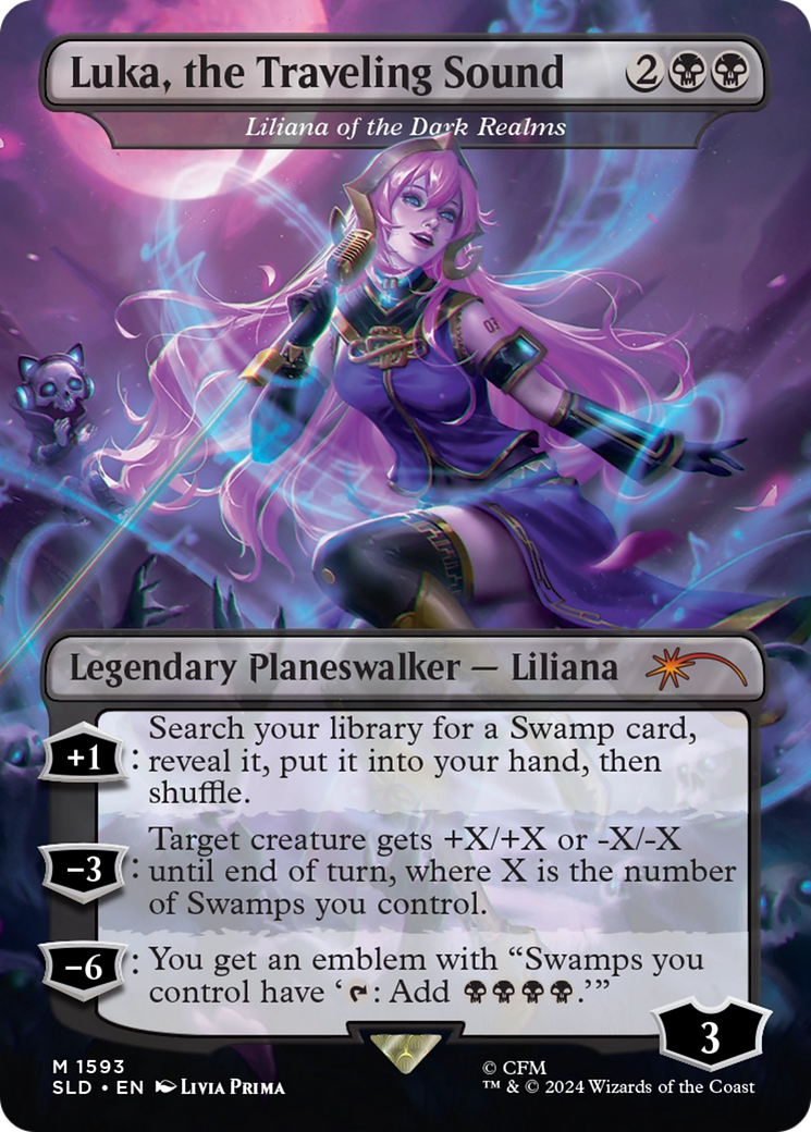 Luka, the Traveling Sound - Liliana of the Dark Realms [Secret Lair Drop Series] | Card Merchant Takapuna