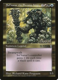 Sol'kanar the Swamp King (Oversized) [Oversize Cards] | Card Merchant Takapuna