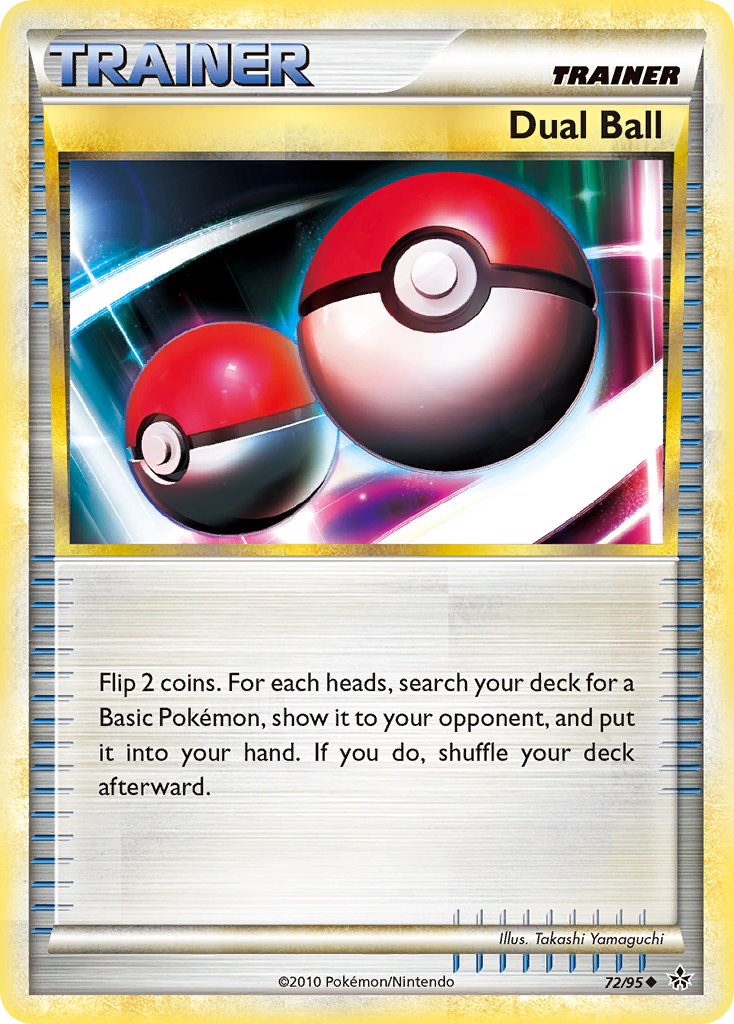 Dual Ball (72/95) [HeartGold & SoulSilver: Unleashed] | Card Merchant Takapuna