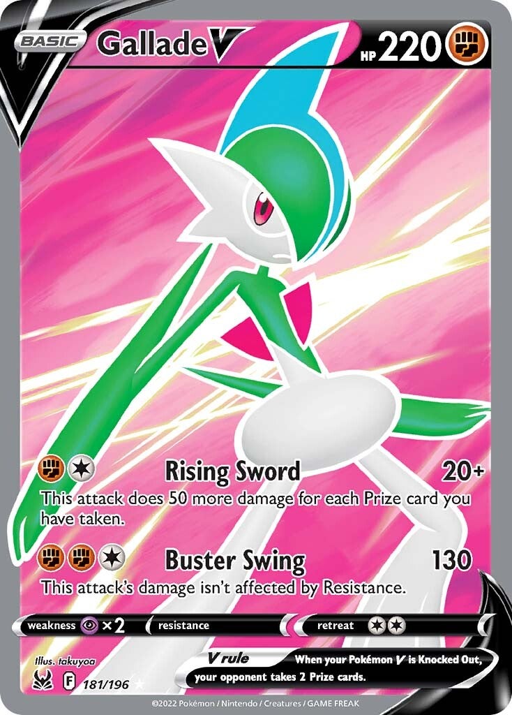 Gallade V (181/196) [Sword & Shield: Lost Origin] | Card Merchant Takapuna