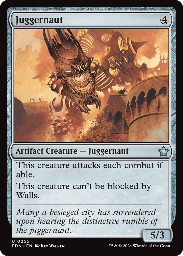 Juggernaut [Foundations] | Card Merchant Takapuna