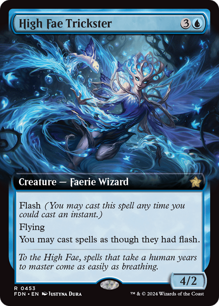 High Fae Trickster (Extended Art) [Foundations] | Card Merchant Takapuna