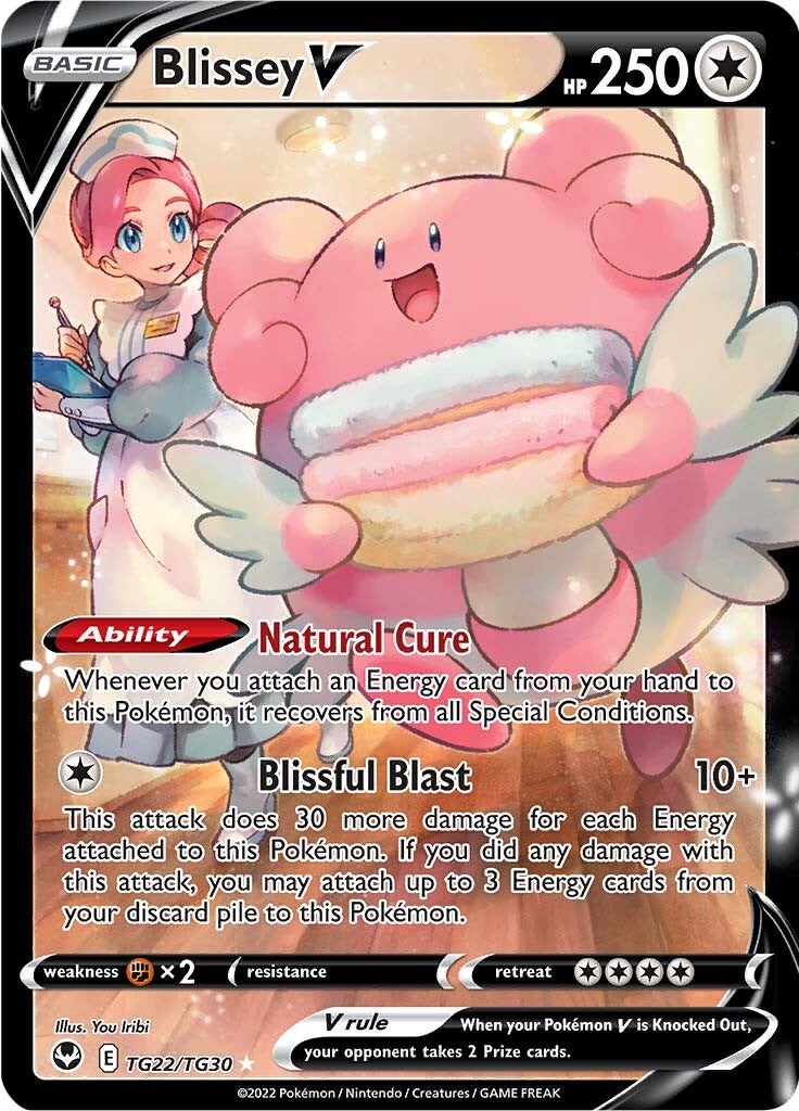 Blissey V (TG22/TG30) [Sword & Shield: Silver Tempest] | Card Merchant Takapuna