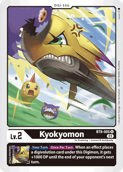 Kyokyomon [BT8-005] [New Awakening] | Card Merchant Takapuna