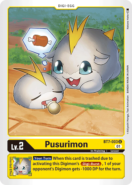 Pusurimon [BT7-003] [Next Adventure] | Card Merchant Takapuna