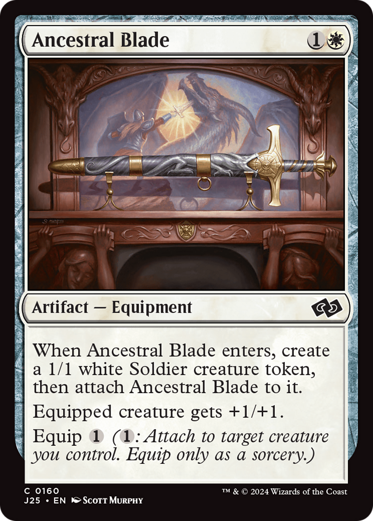 Ancestral Blade [Foundations Jumpstart] | Card Merchant Takapuna