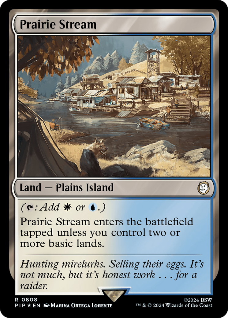 Prairie Stream (Surge Foil) [Fallout] | Card Merchant Takapuna