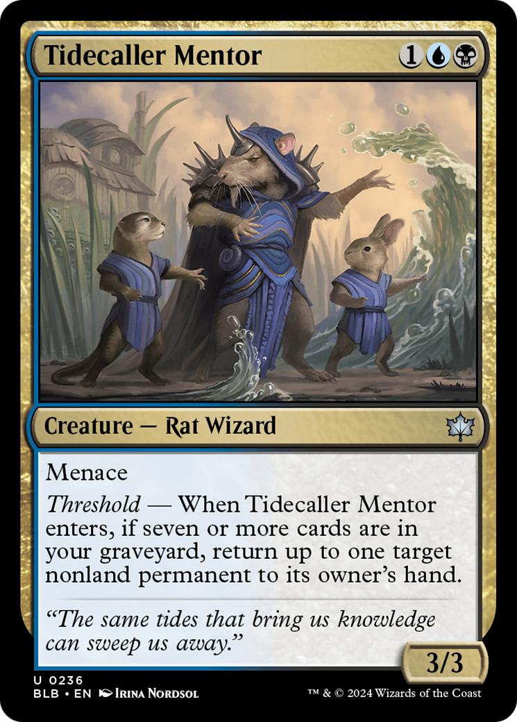 Tidecaller Mentor [Bloomburrow] | Card Merchant Takapuna