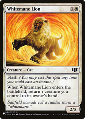 Whitemane Lion (PLC) [The List] | Card Merchant Takapuna