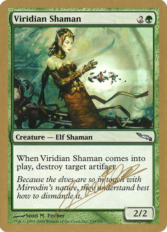 Viridian Shaman (Julien Nuijten) [World Championship Decks 2004] | Card Merchant Takapuna