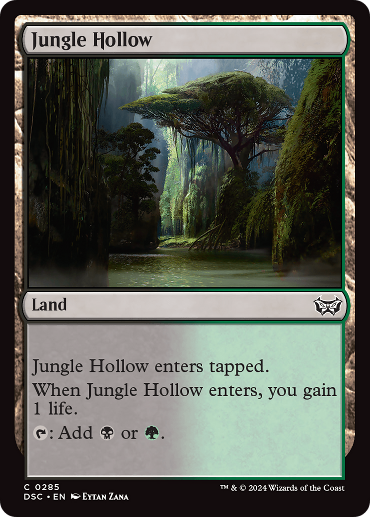 Jungle Hollow [Duskmourn: House of Horror Commander] | Card Merchant Takapuna