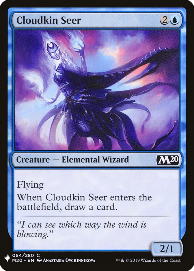 Cloudkin Seer [Mystery Booster] | Card Merchant Takapuna