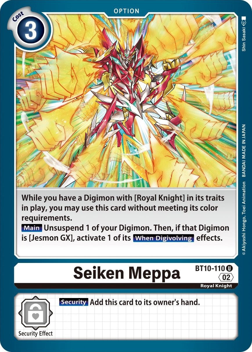 Seiken Meppa [BT10-110] [Xros Encounter] | Card Merchant Takapuna