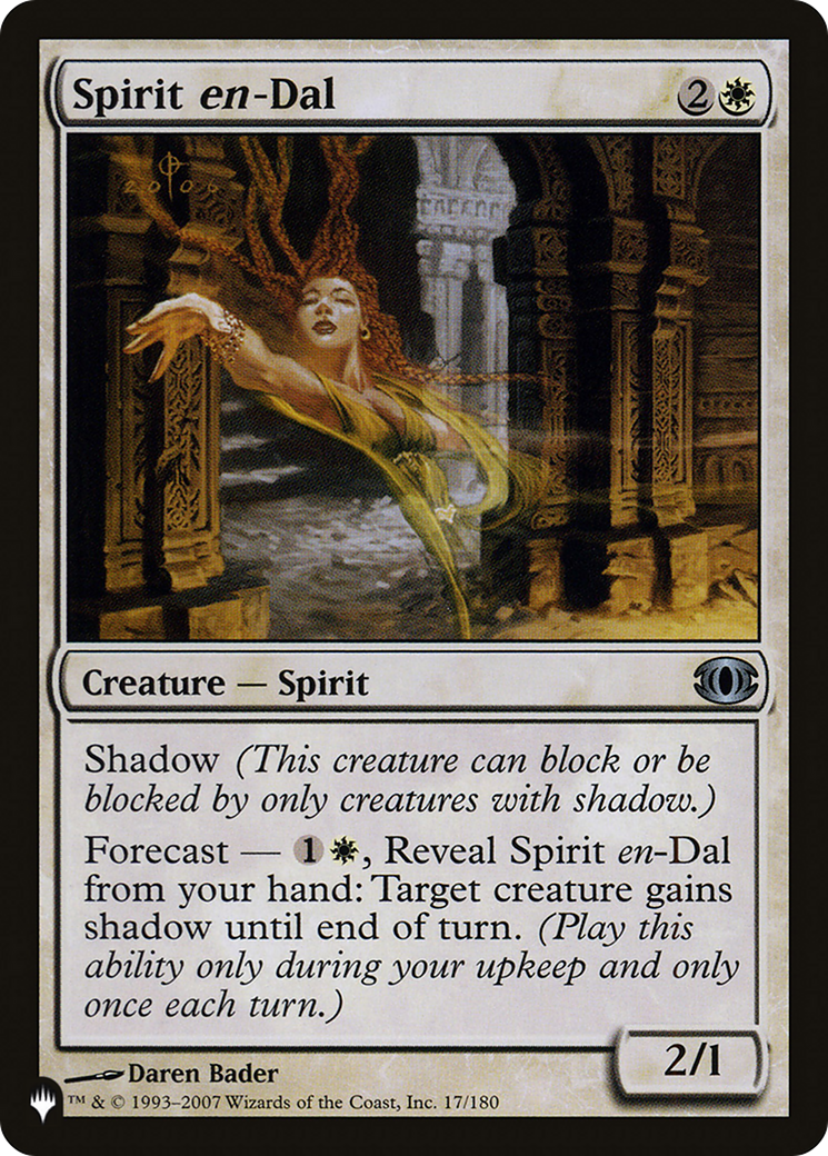 Spirit en-Dal [The List] | Card Merchant Takapuna