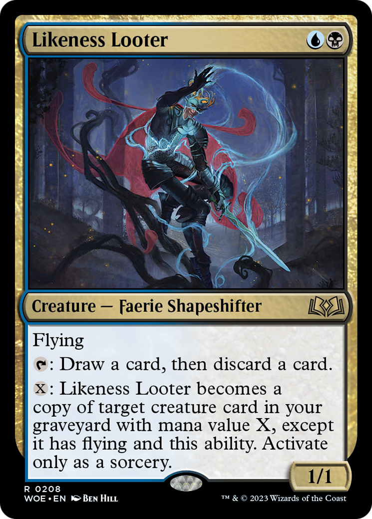 Likeness Looter [Wilds of Eldraine] | Card Merchant Takapuna