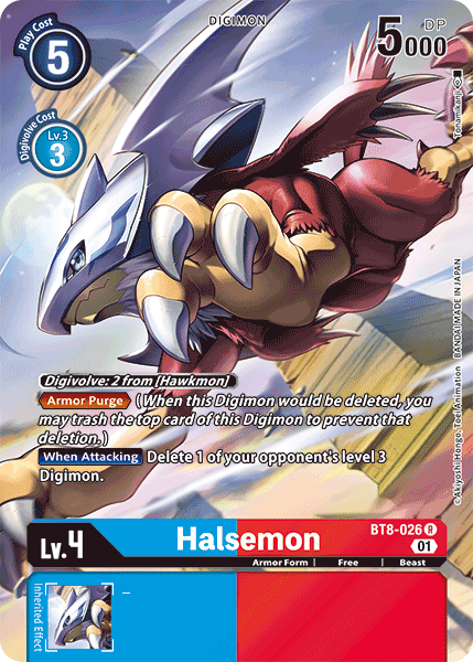 Halsemon [BT8-026] (Alternate Art) [New Awakening] | Card Merchant Takapuna