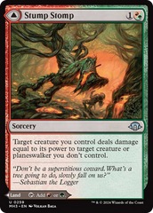 Stump Stomp // Burnwillow Clearing [Modern Horizons 3] | Card Merchant Takapuna