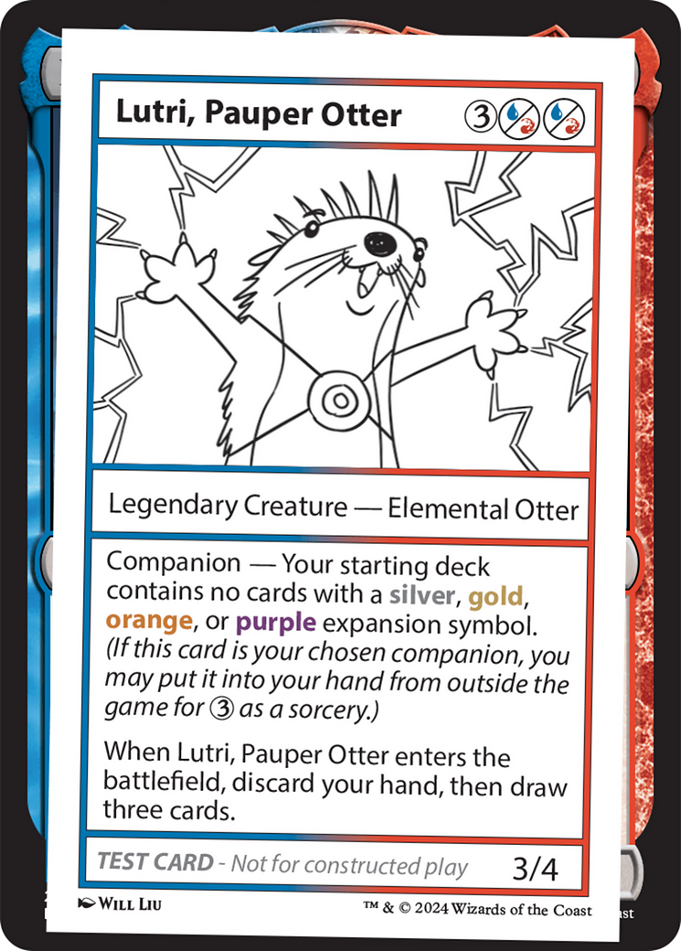 Lutri, Pauper Otter [Mystery Booster 2 Playtest Cards] | Card Merchant Takapuna