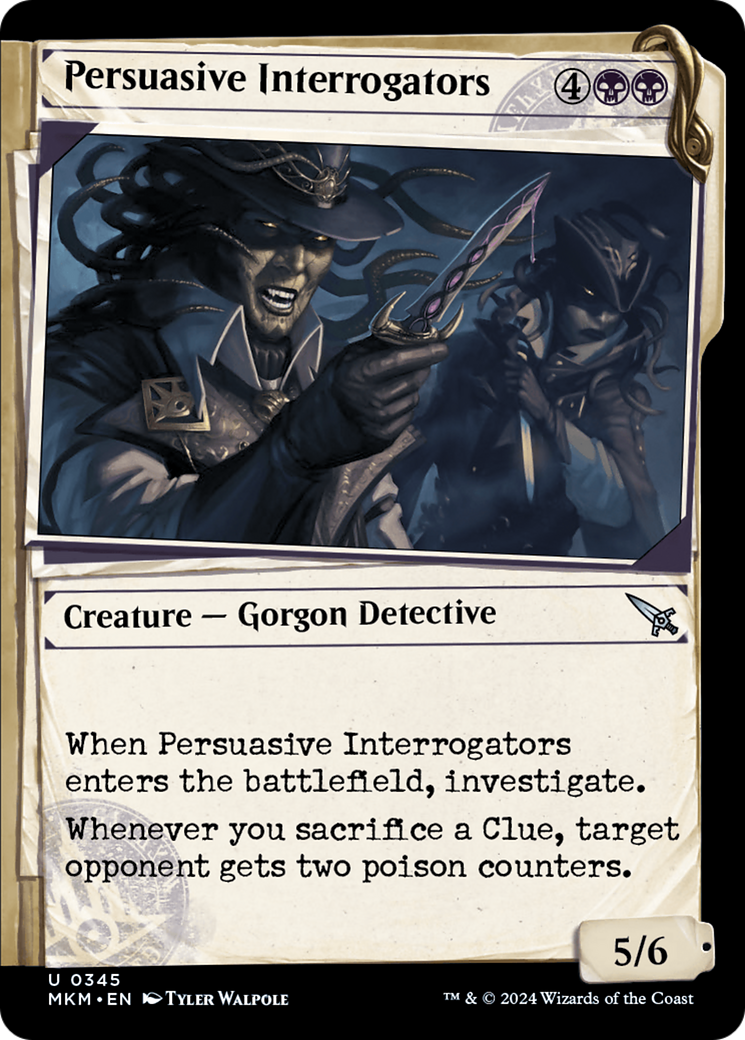 Persuasive Interrogators (Showcase) [Murders at Karlov Manor] | Card Merchant Takapuna