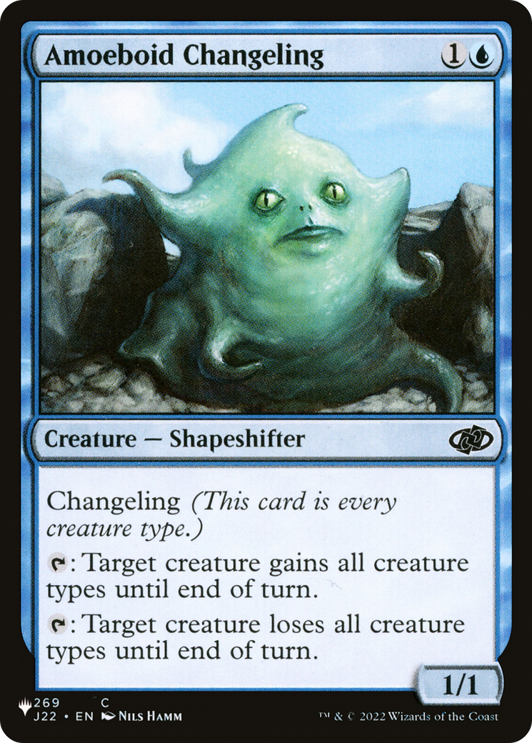 Amoeboid Changeling (J22) [The List] | Card Merchant Takapuna