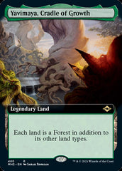 Yavimaya, Cradle of Growth (Extended Art) [Modern Horizons 2] | Card Merchant Takapuna