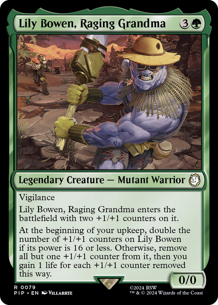 Lily Bowen, Raging Grandma [Fallout] | Card Merchant Takapuna