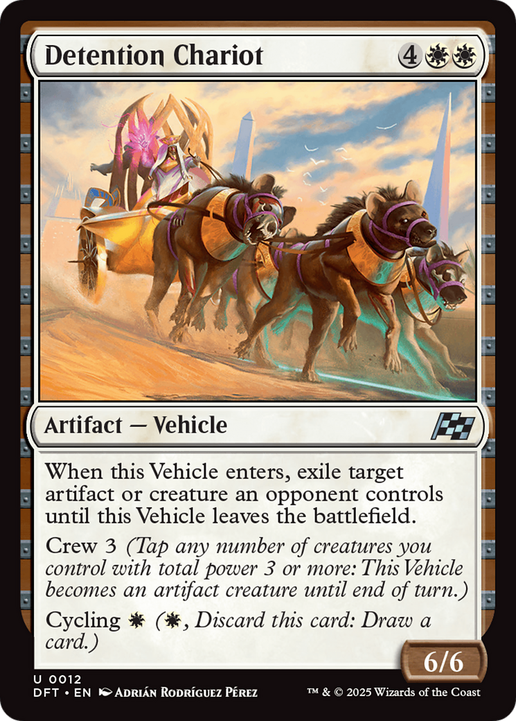 Detention Chariot [Aetherdrift] | Card Merchant Takapuna