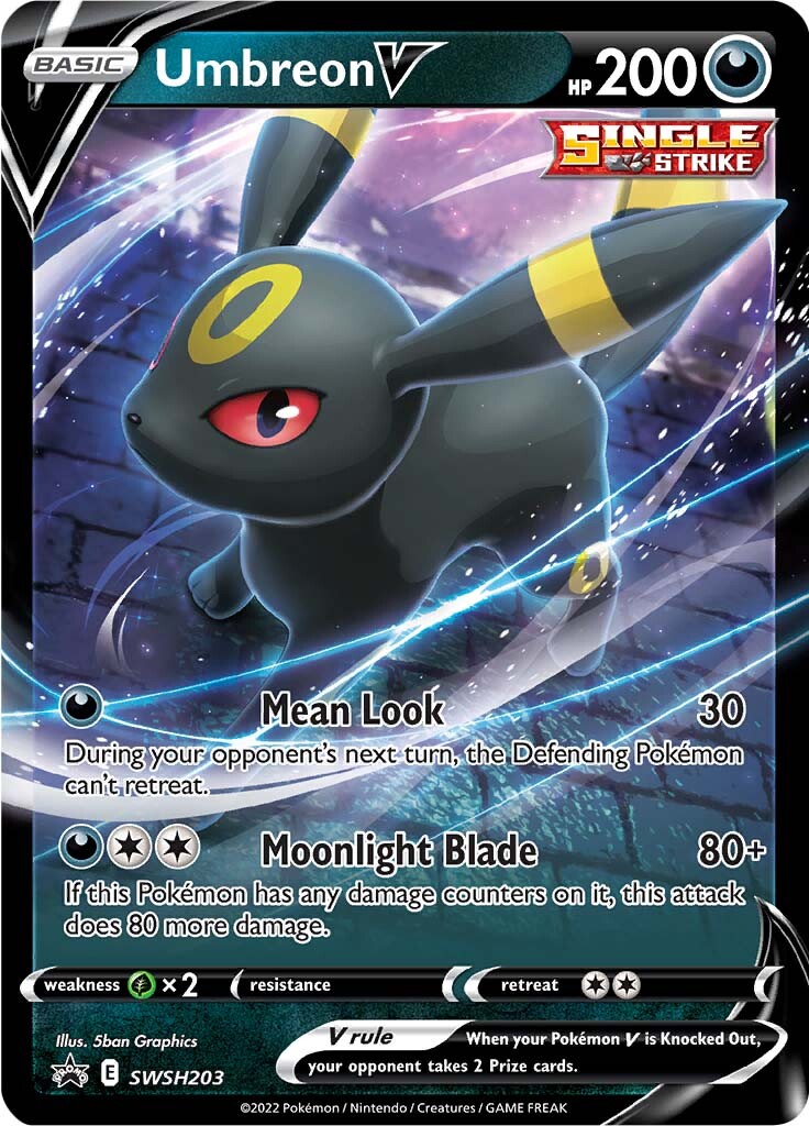 Umbreon V (SWSH203) [Sword & Shield: Black Star Promos] | Card Merchant Takapuna